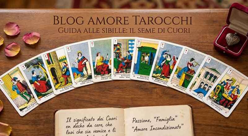 cosa rappresenta il seme di cuori nelle sibille